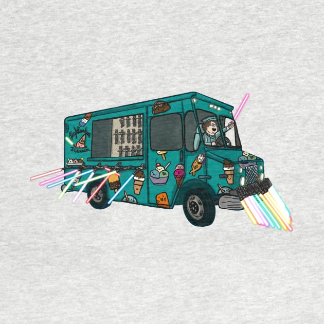 Ice Cream Truck by bearclawbillie